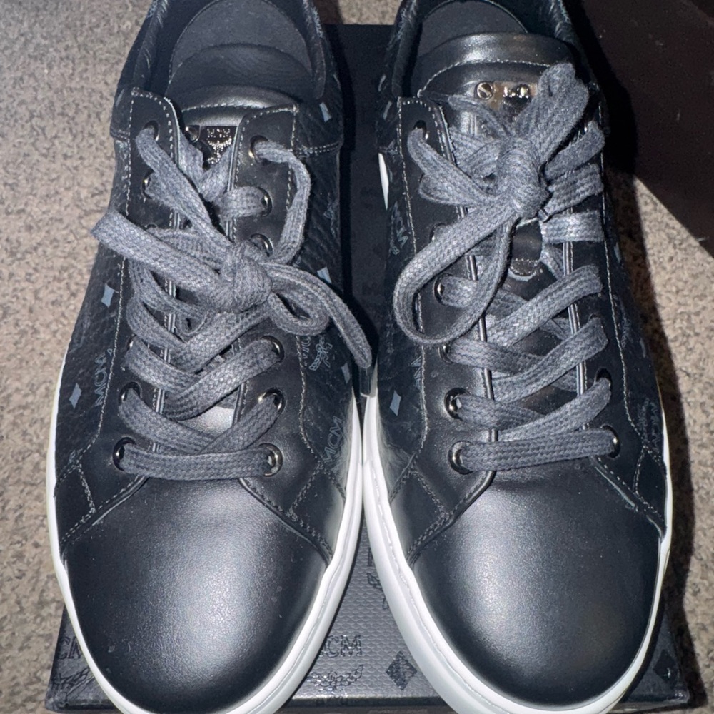 Men's Black MCM Sneakers